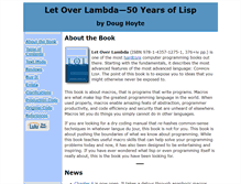 Tablet Screenshot of letoverlambda.com